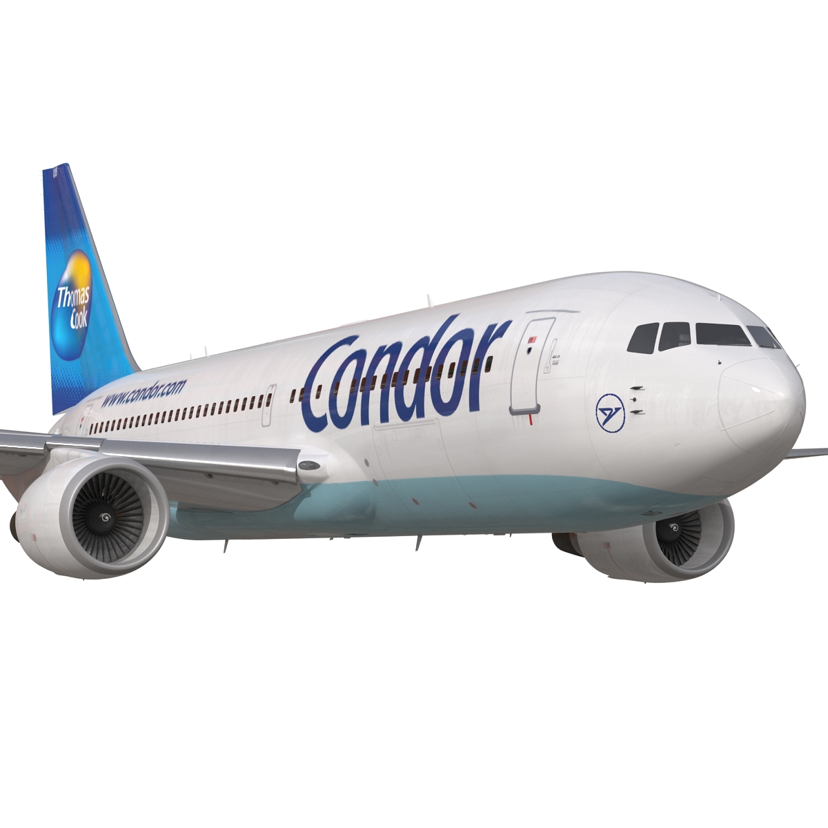 Boeing 767-200 Condor Flugdienst 3D