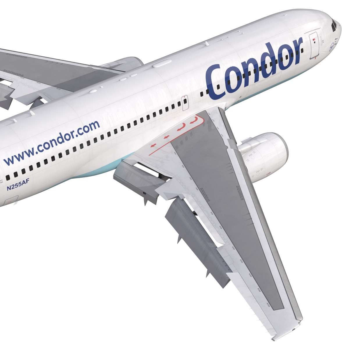 Boeing 767-200 Condor Flugdienst 3D