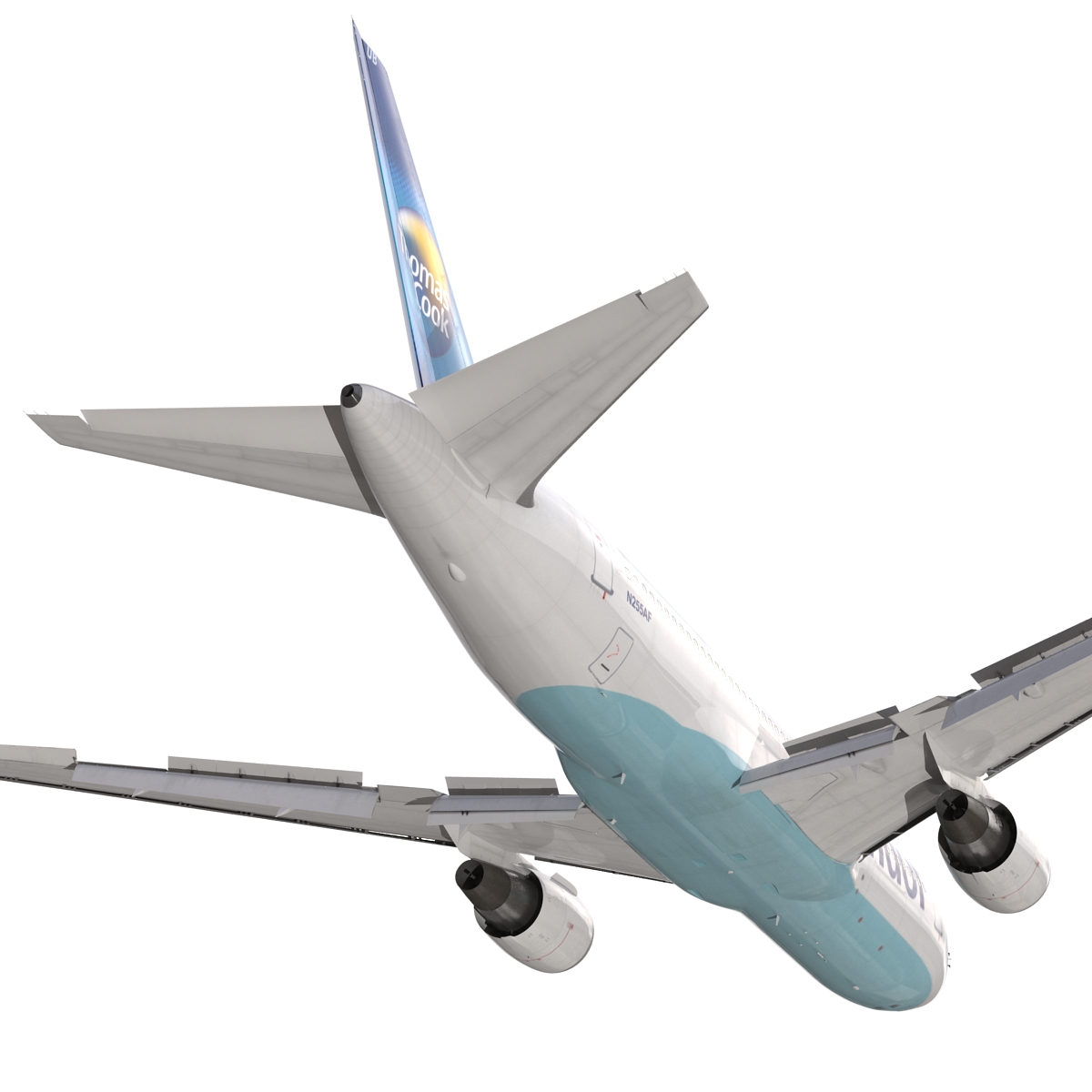 Boeing 767-200 Condor Flugdienst 3D