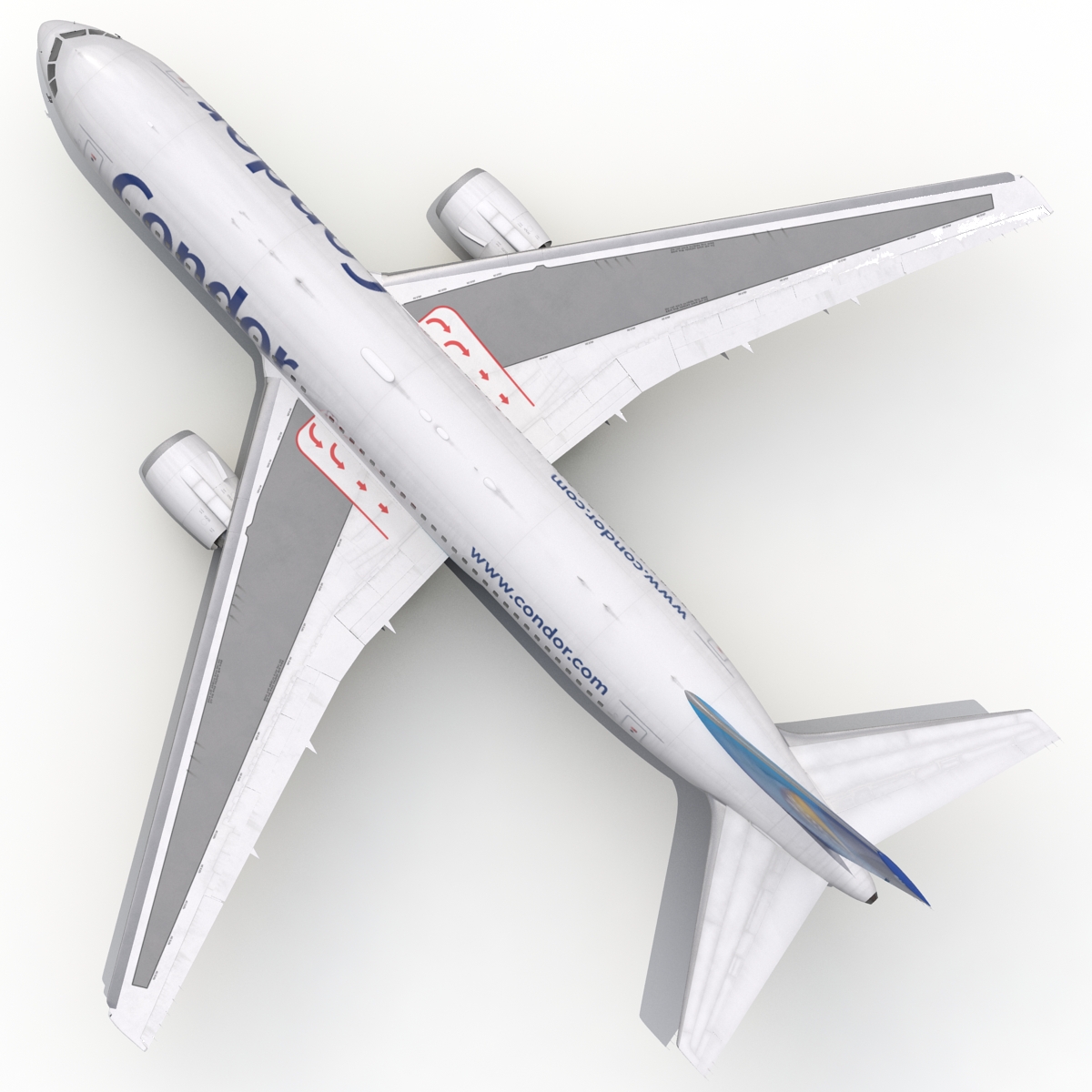 Boeing 767-200 Condor Flugdienst 3D