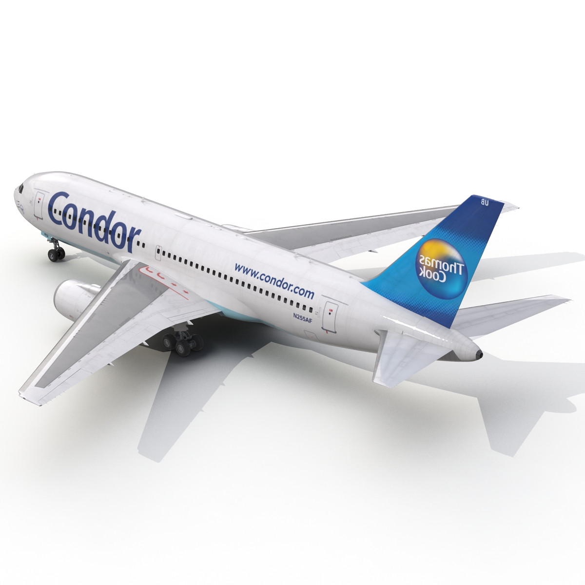 Boeing 767-200 Condor Flugdienst 3D