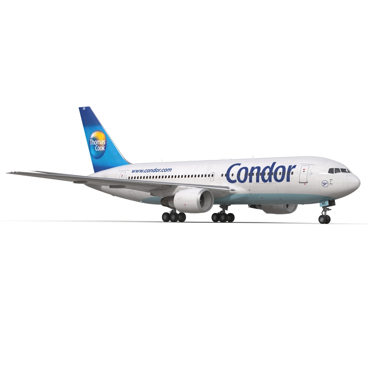 Boeing 767-200 Condor Flugdienst 3D