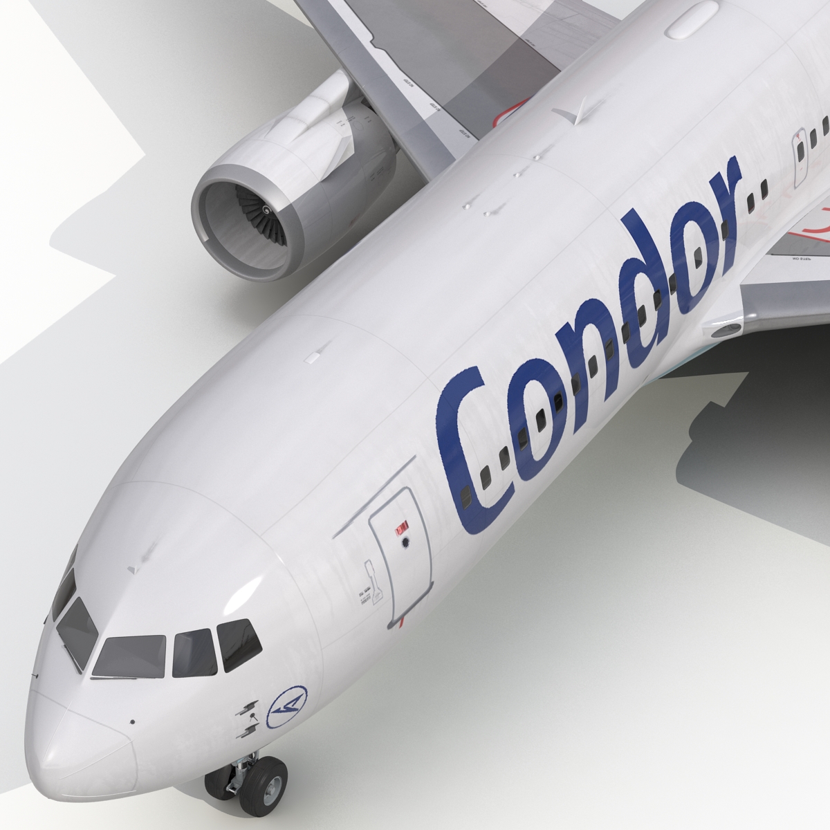 Boeing 767-200 Condor Flugdienst 3D