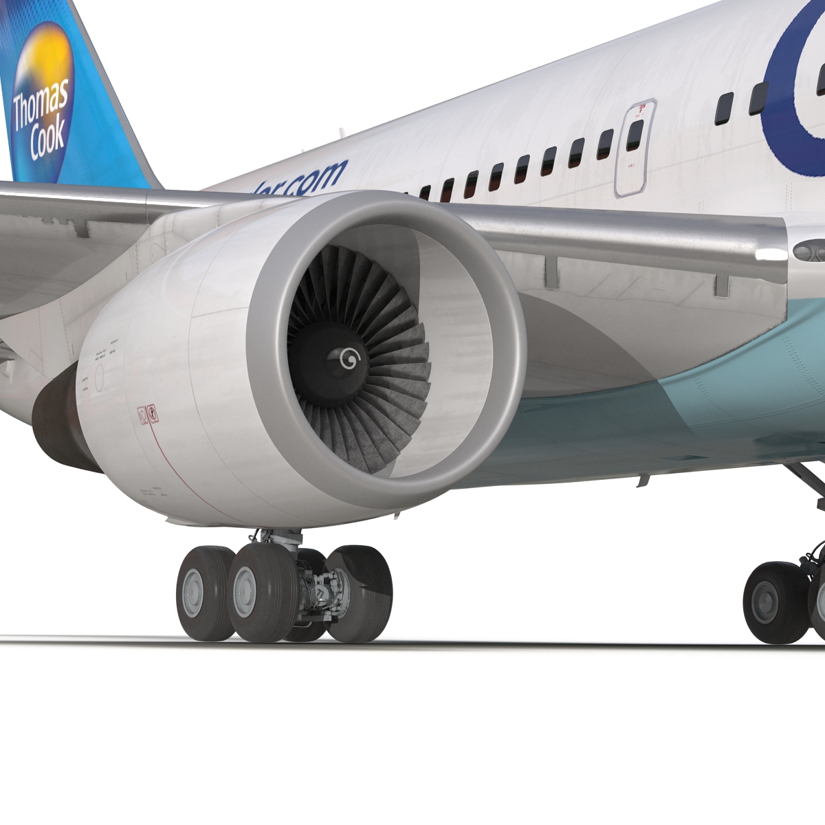 Boeing 767-200 Condor Flugdienst 3D