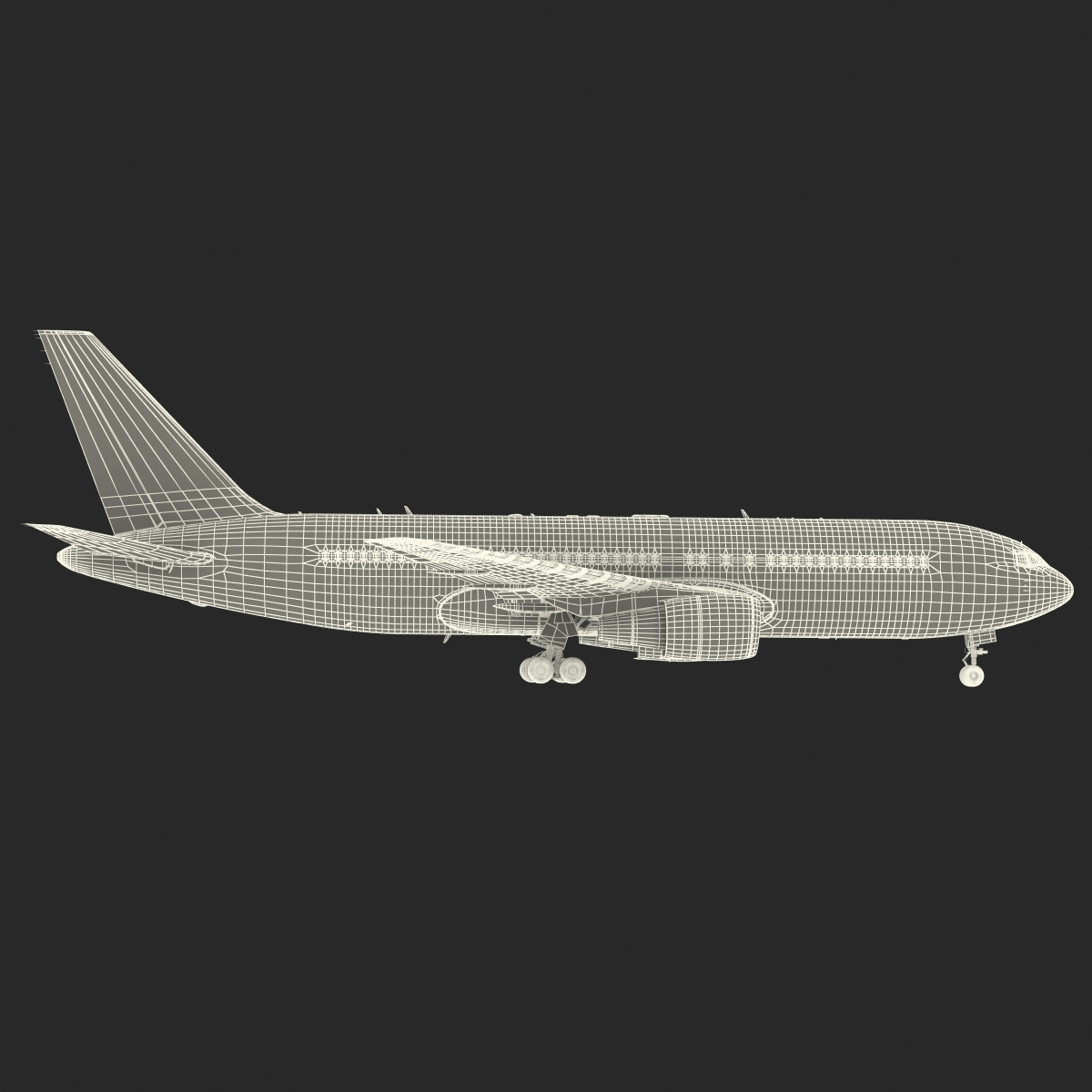 Boeing 767-200 Condor Flugdienst 3D