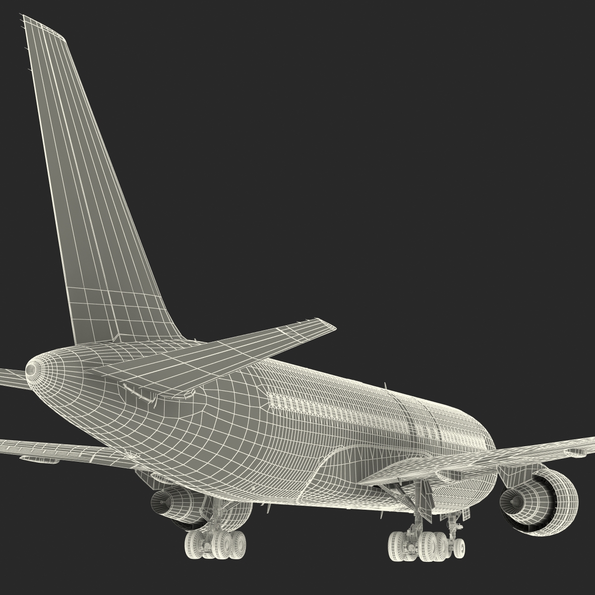 Boeing 767-200 Condor Flugdienst 3D