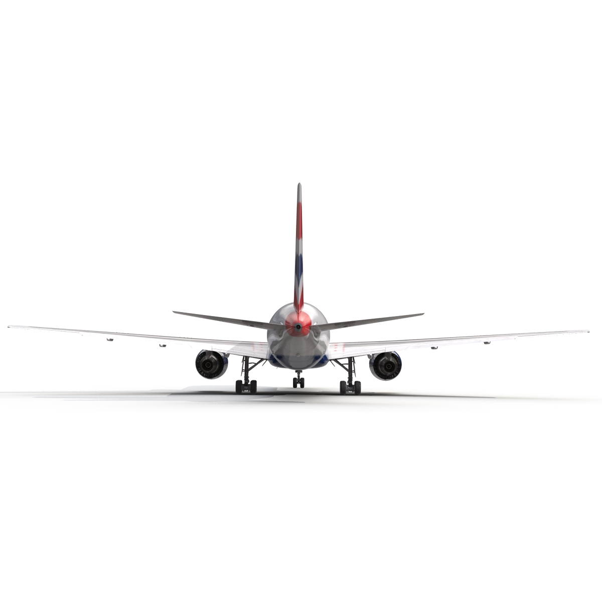 3D model Boeing 767-200 British Airways