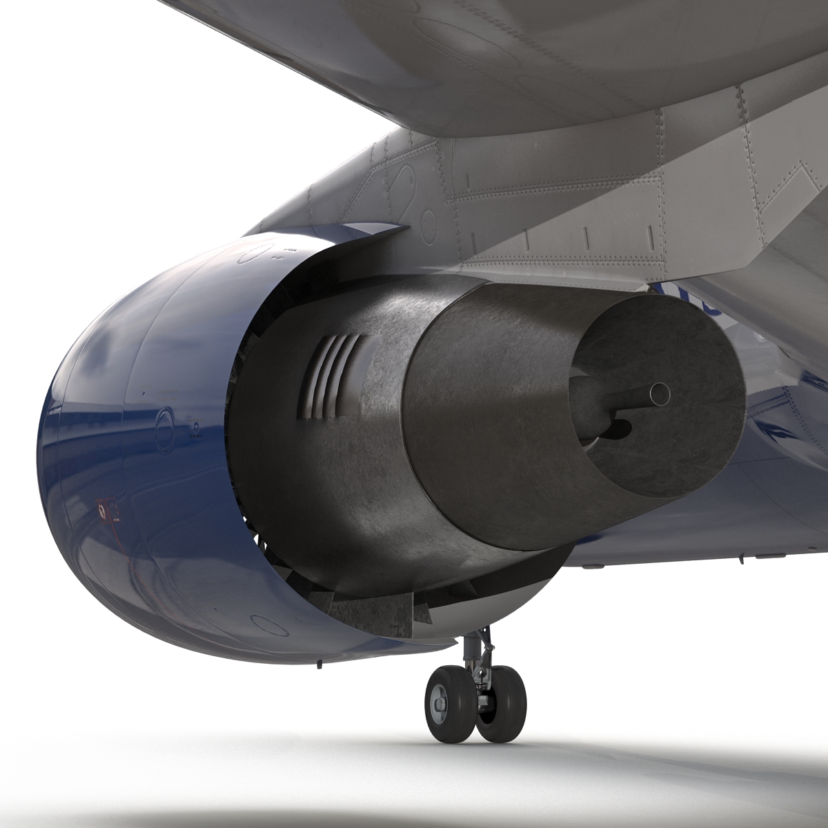 3D model Boeing 767-200 British Airways