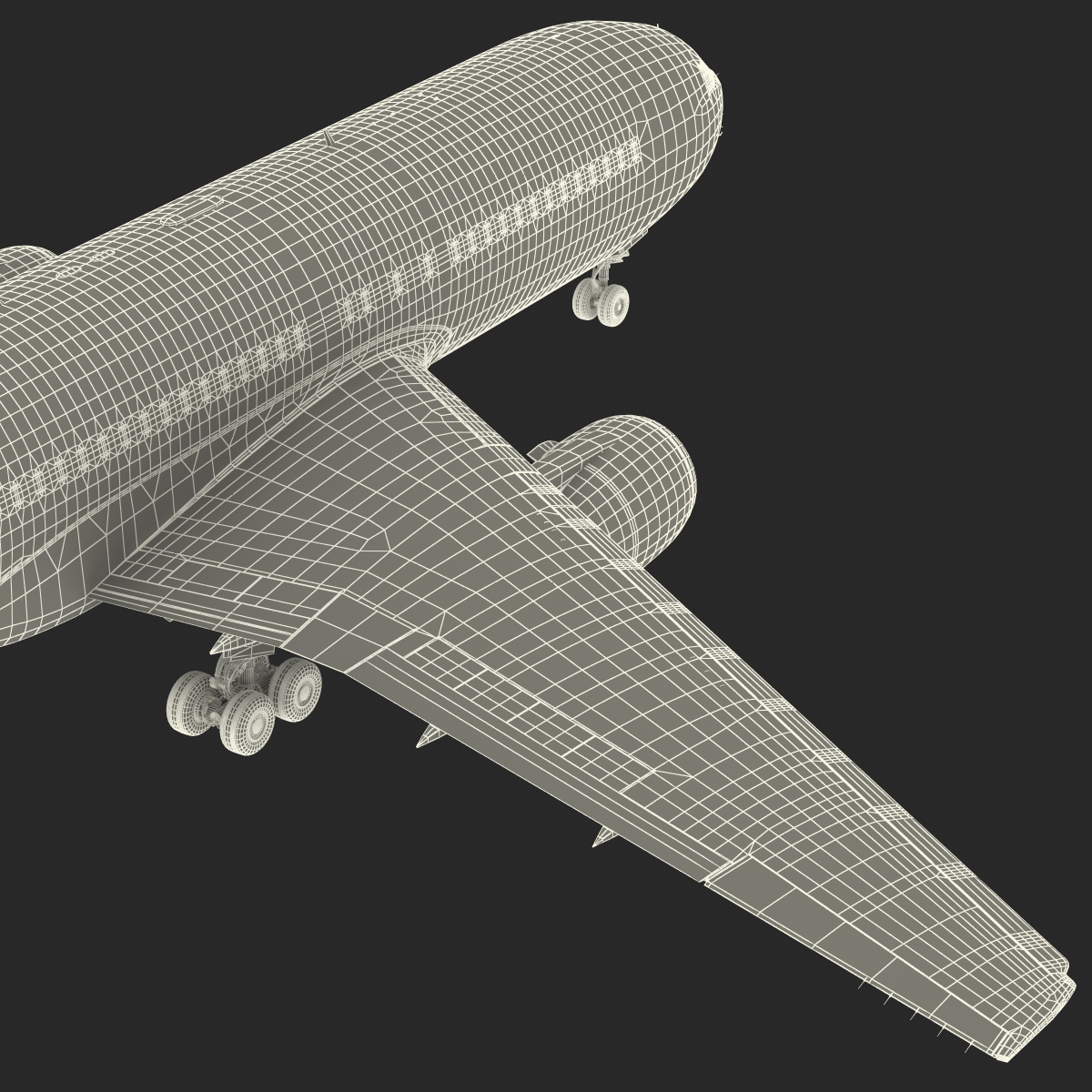 3D model Boeing 767-200 British Airways