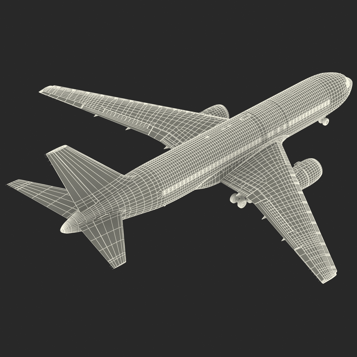 Boeing 767 200 American Airlines 3D