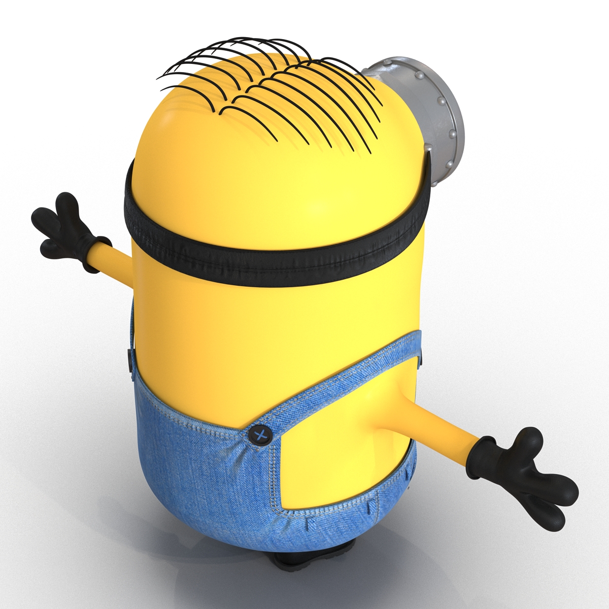 3D Short One Eyed Minion