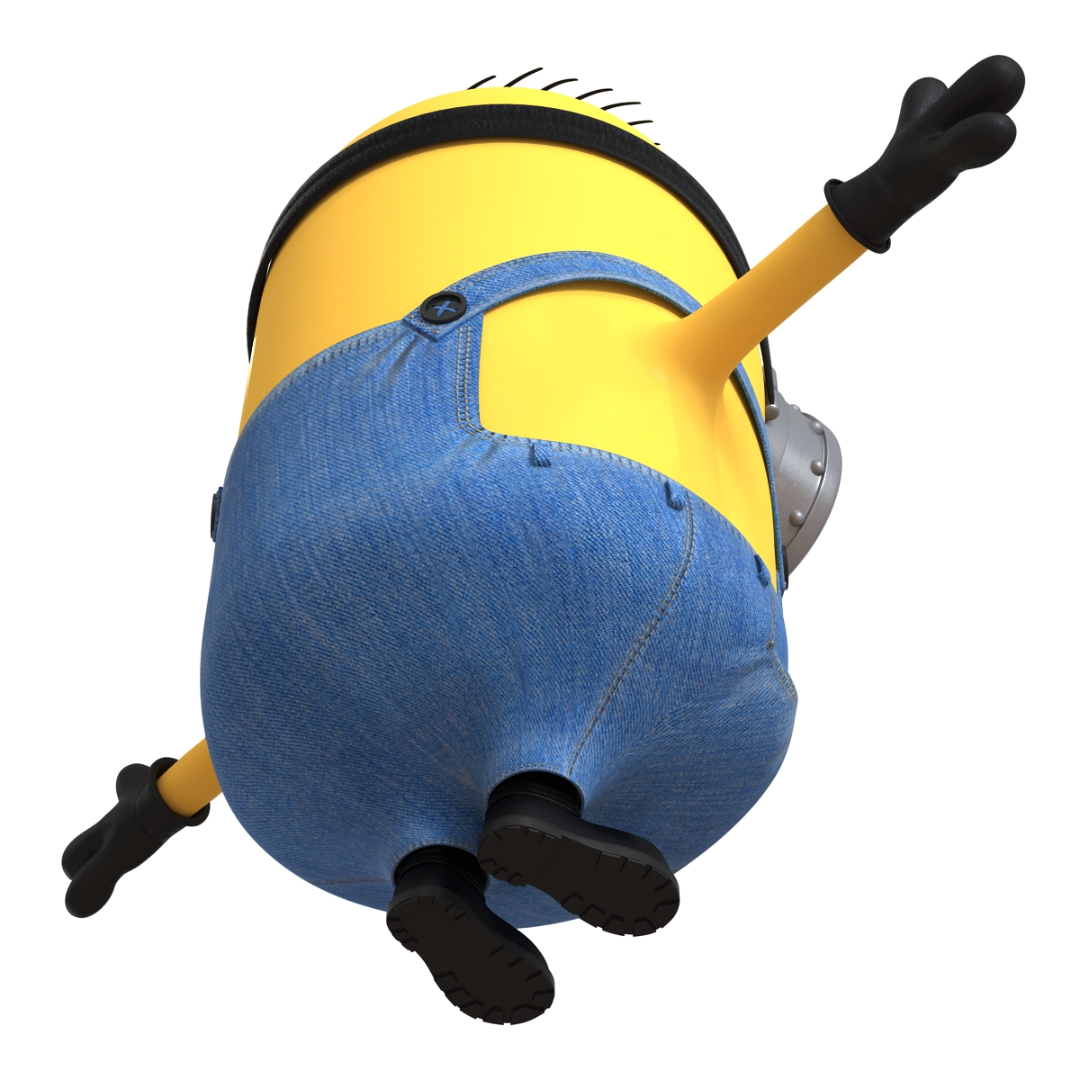 3D Short One Eyed Minion