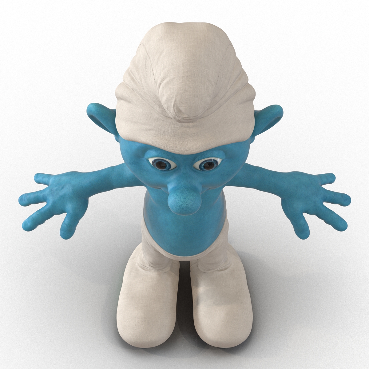 Smurf 3D model