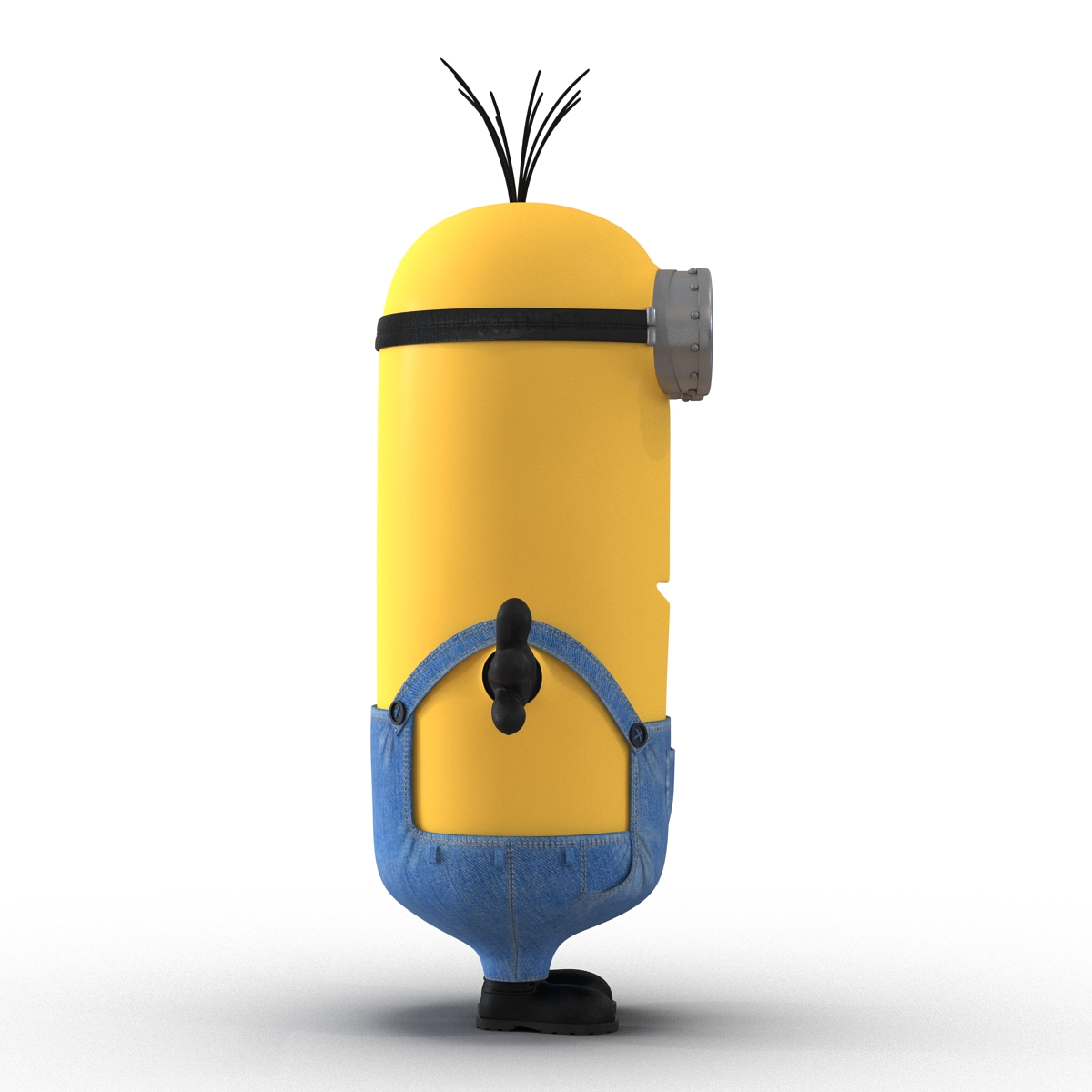 3D model Tall Two Eyed Minion