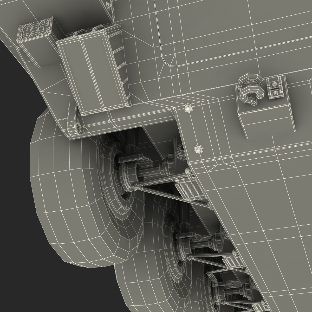 3D Wheeled Tank Destroyer B1 Centauro Rigged