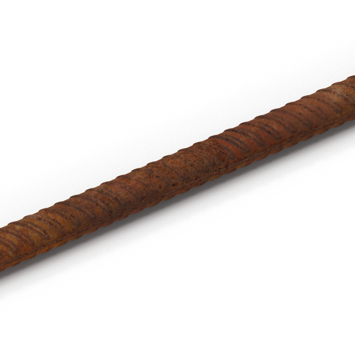 Sreel Rusty Rebar 3 3D model