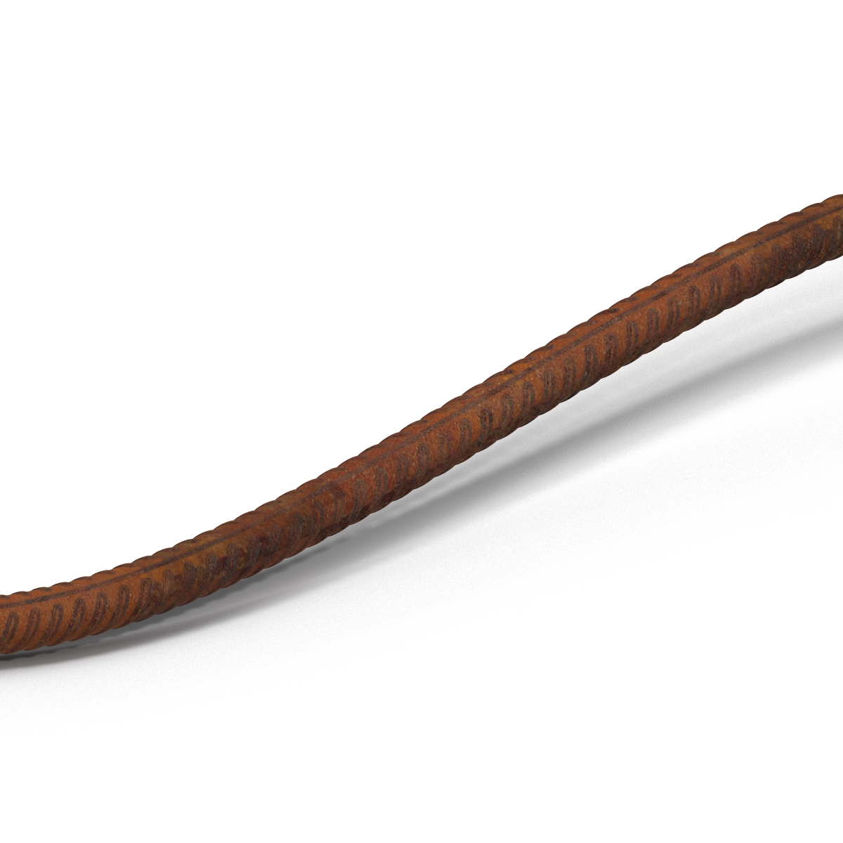 Sreel Rusty Rebar 4 3D model