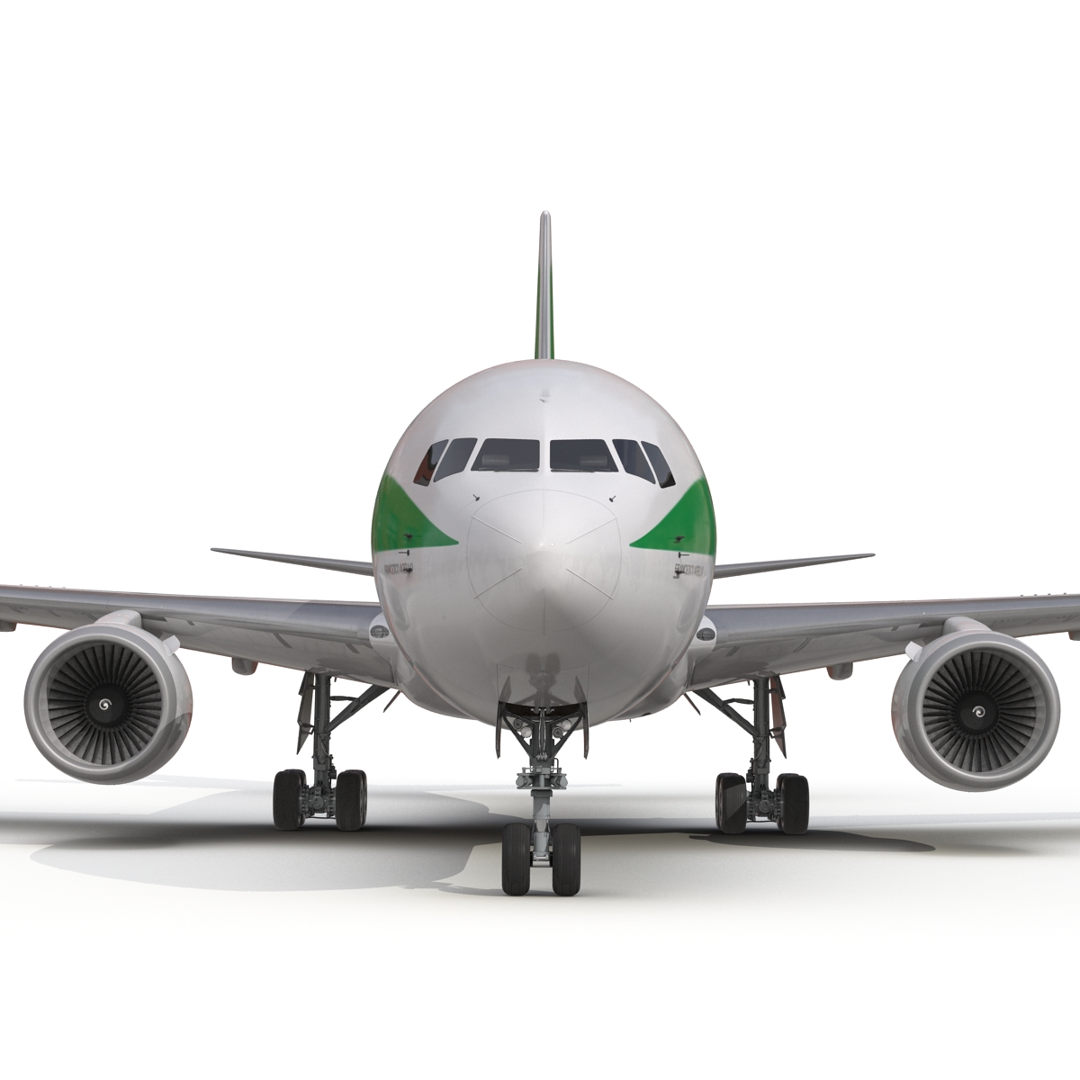 3D model Boeing 767 200 Alitalia Rigged