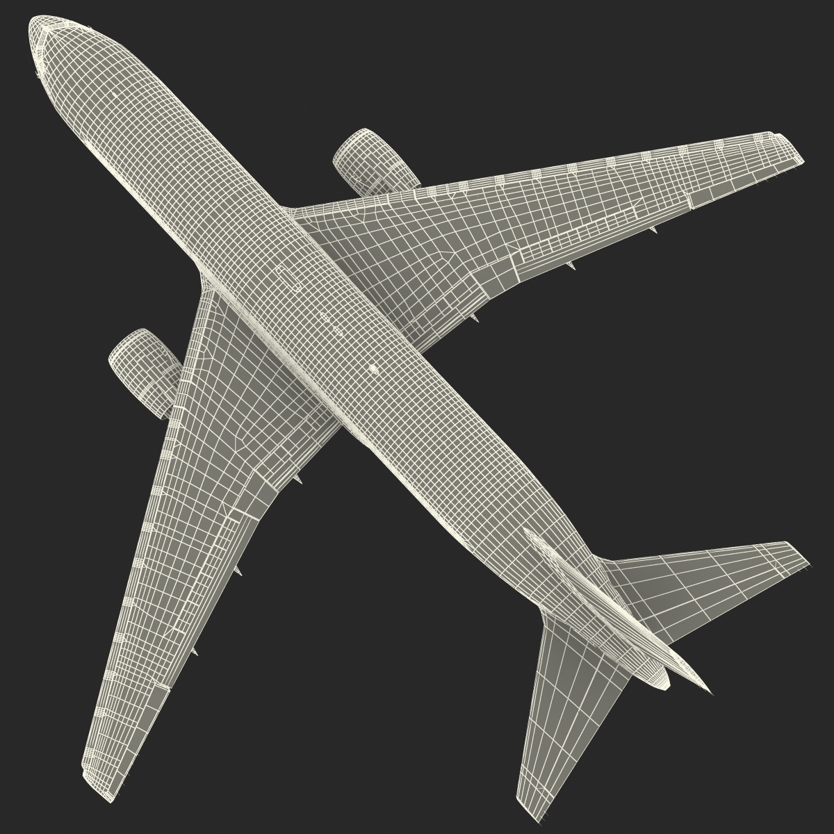 3D model Boeing 767 200 Alitalia Rigged