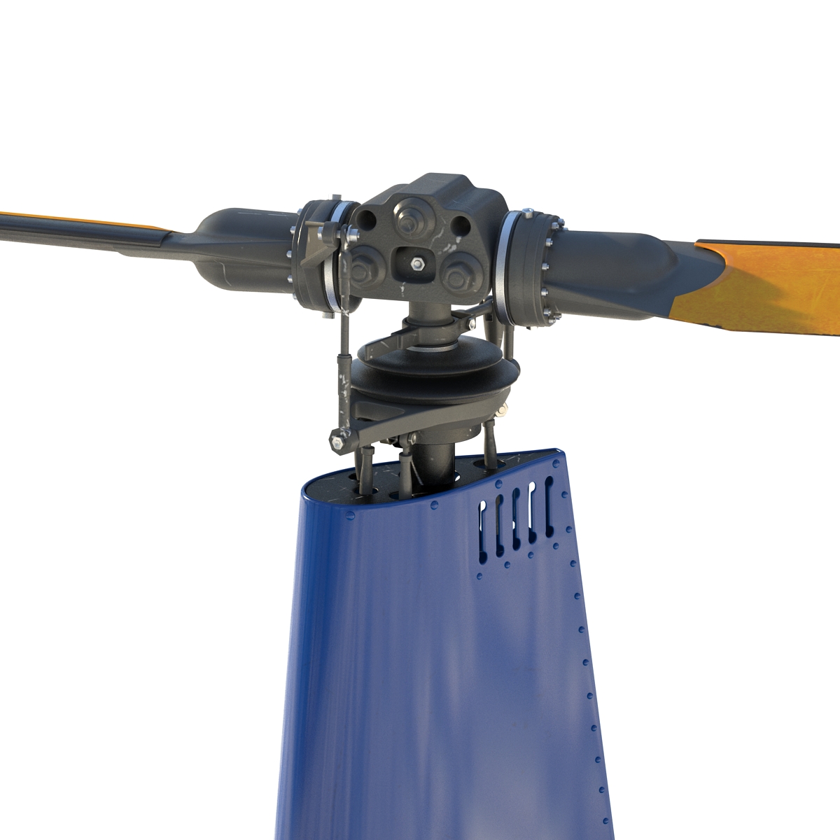 3D Helicopter Robinson R22 model