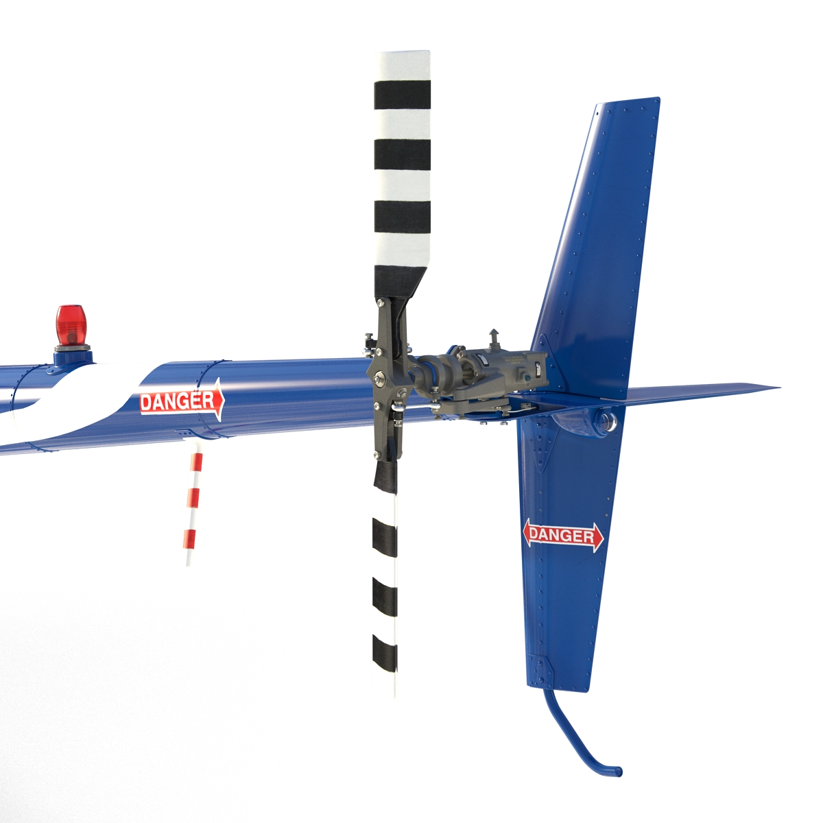 3D Helicopter Robinson R22 model