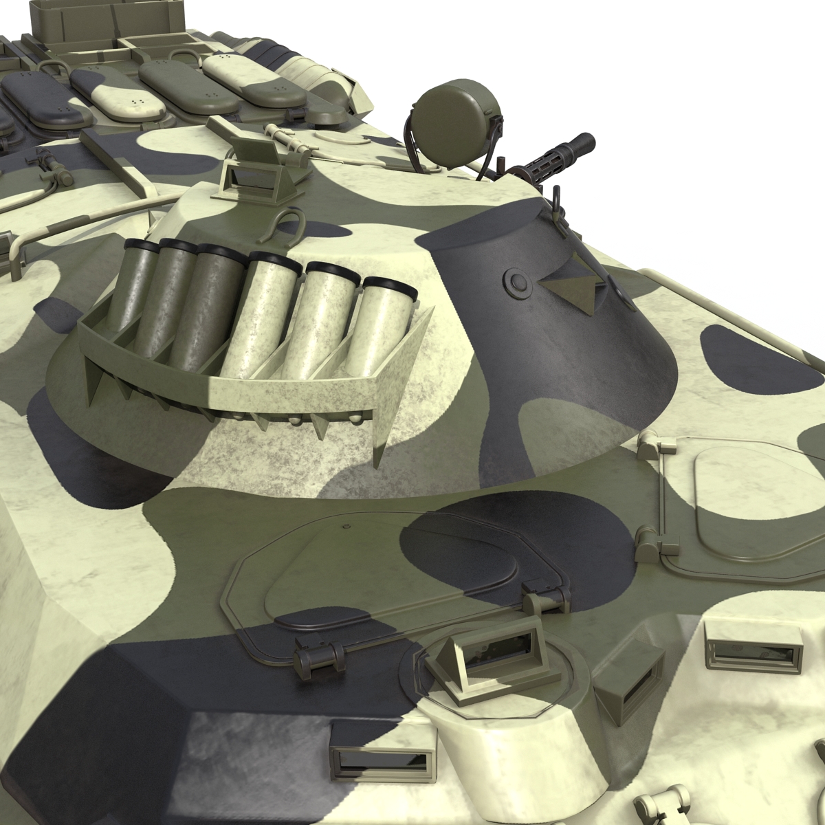 3D model BTR 80