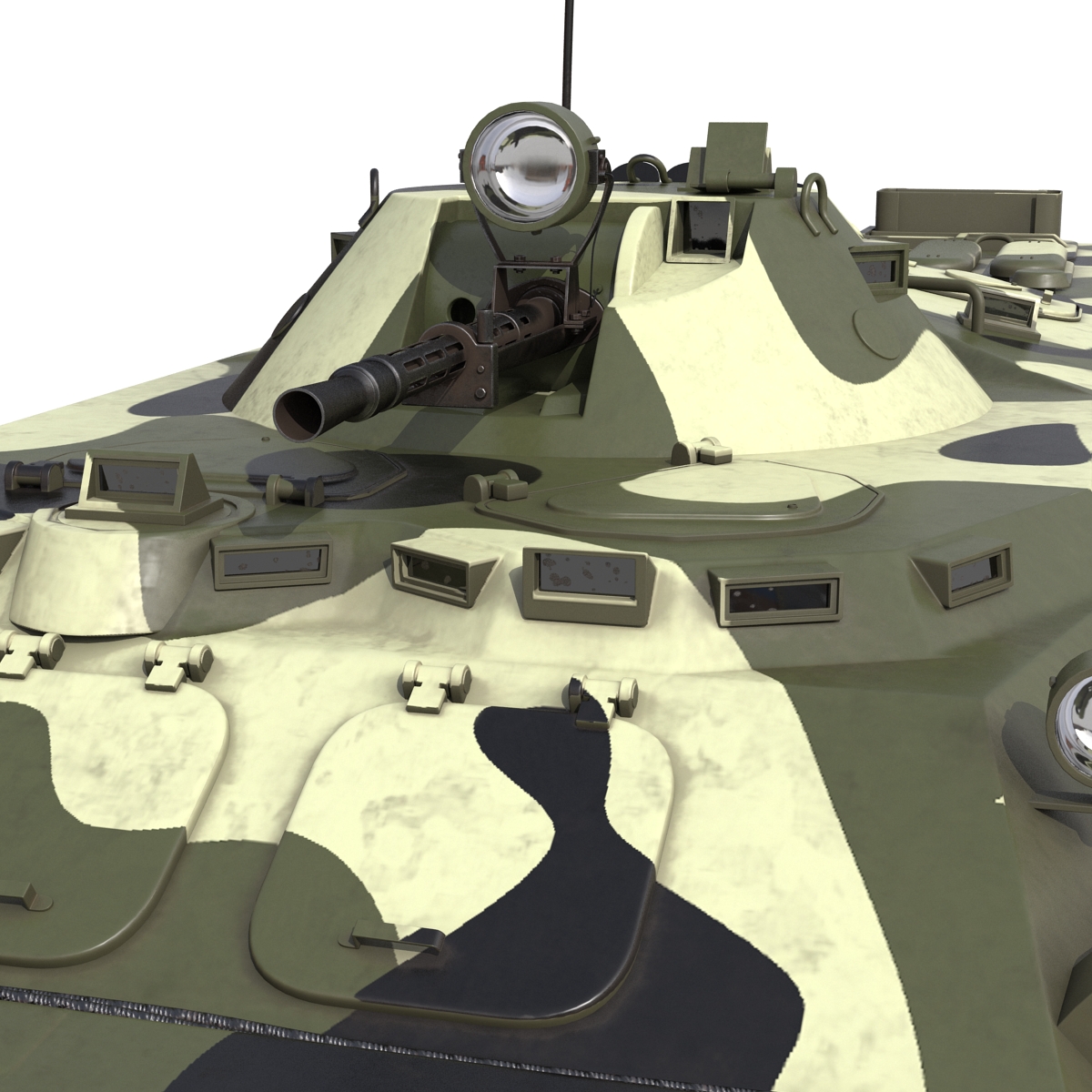 3D model BTR 80