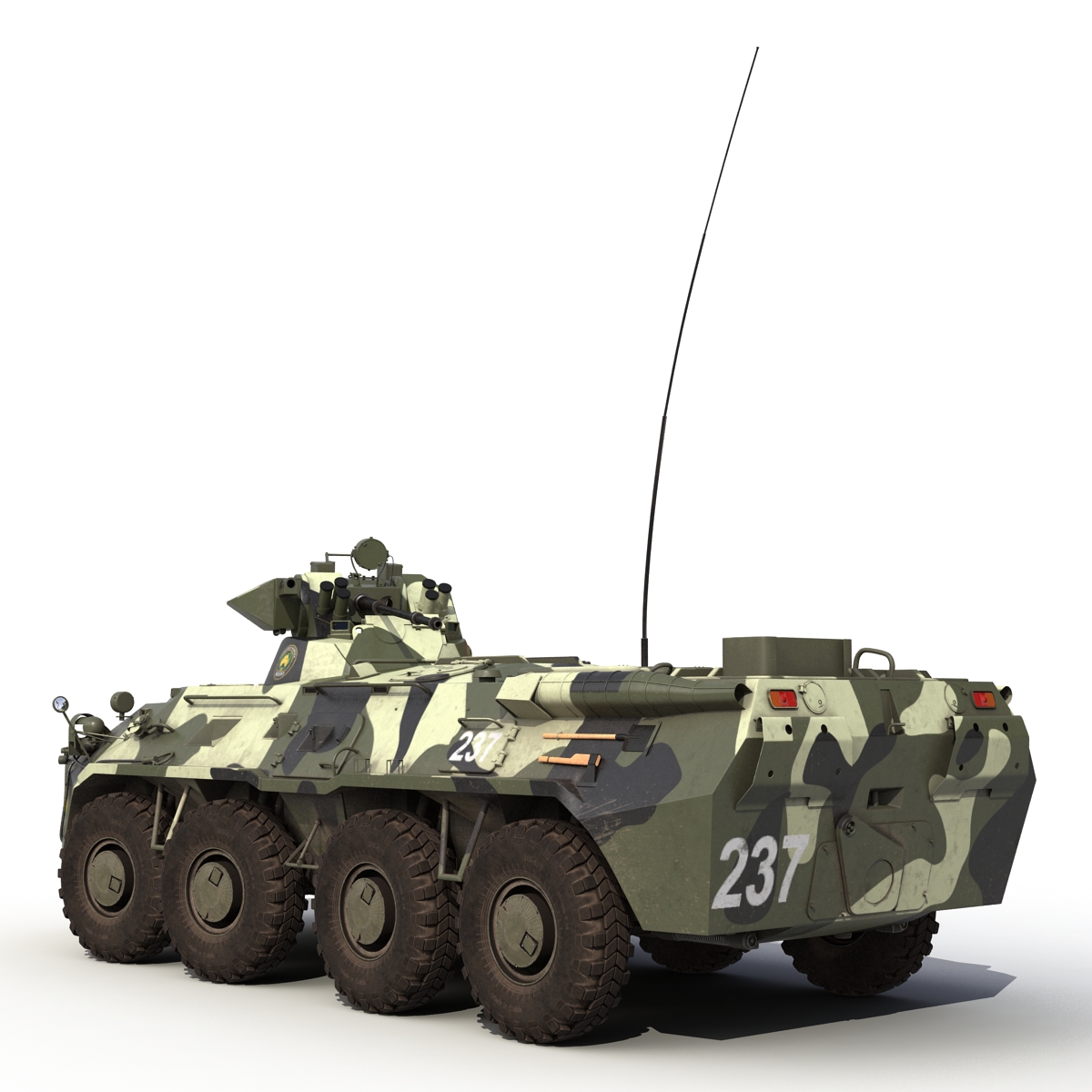 BTR 80A 3D model