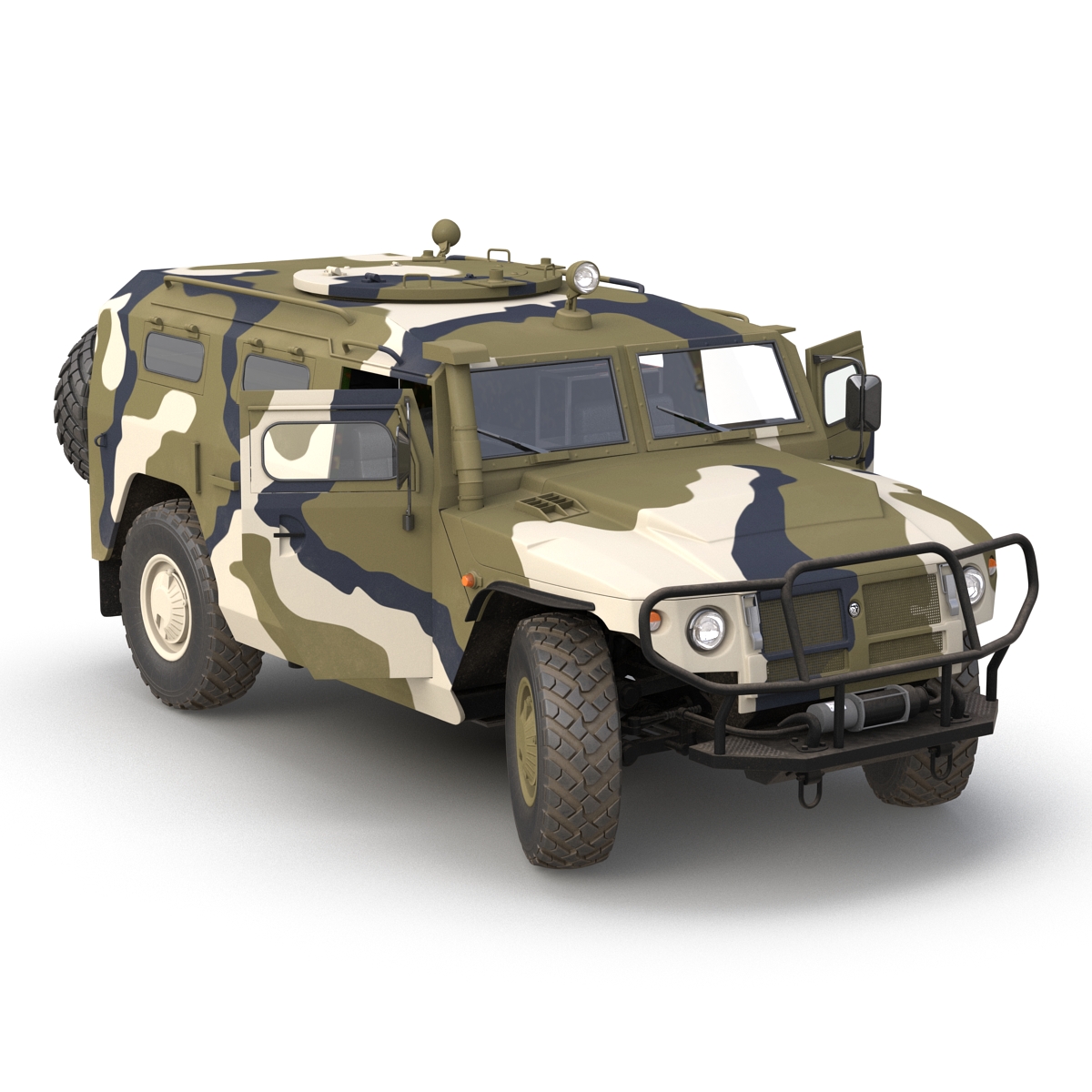 3D Infantry Mobility Vehicle GAZ Tigr M