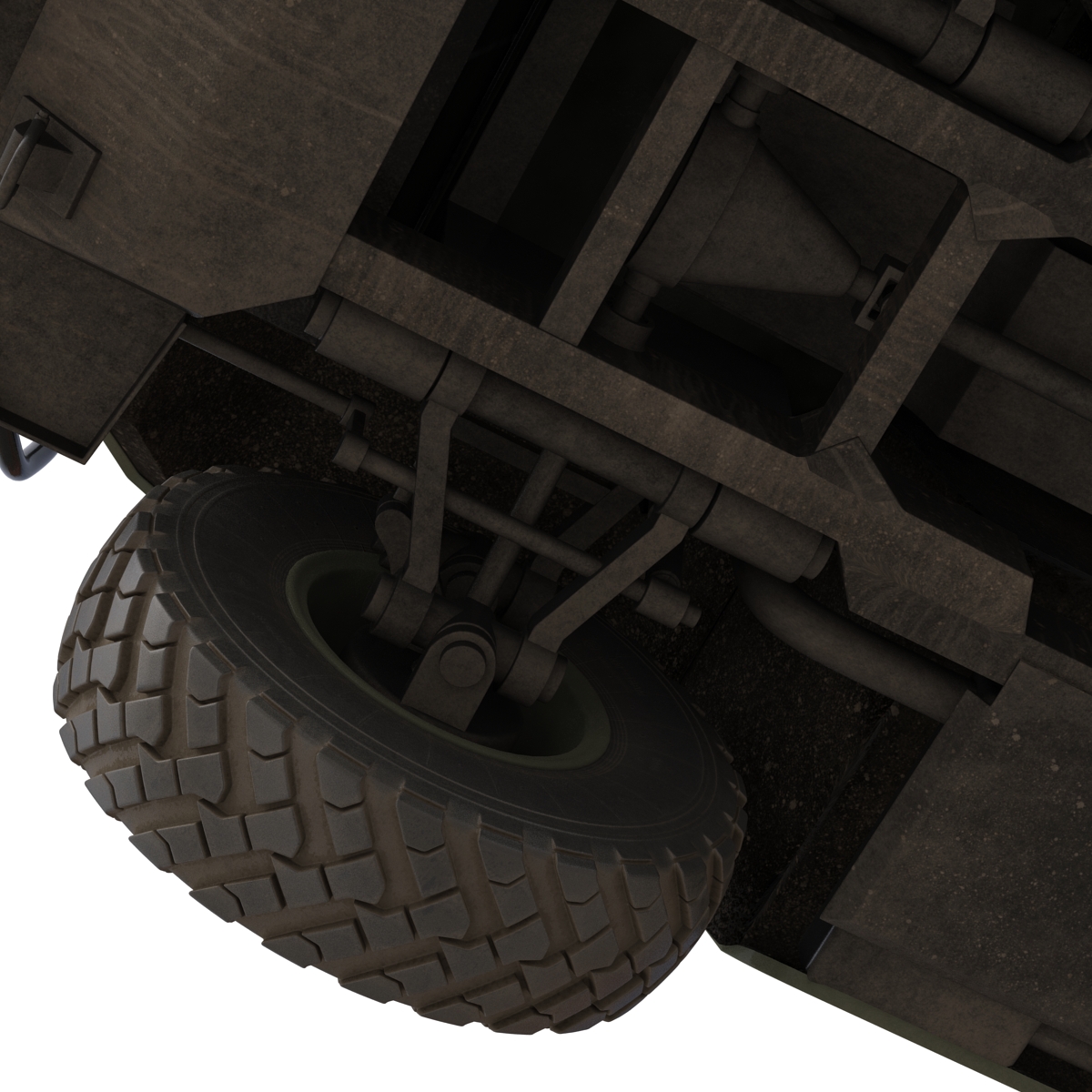 Russian Mobility Vehicle GAZ Tigr M Rigged 3D