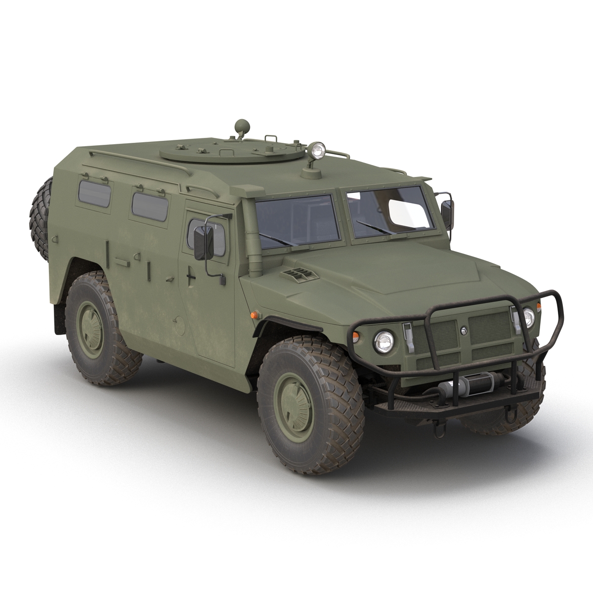 3D model Russian Mobility Vehicle GAZ Tigr M