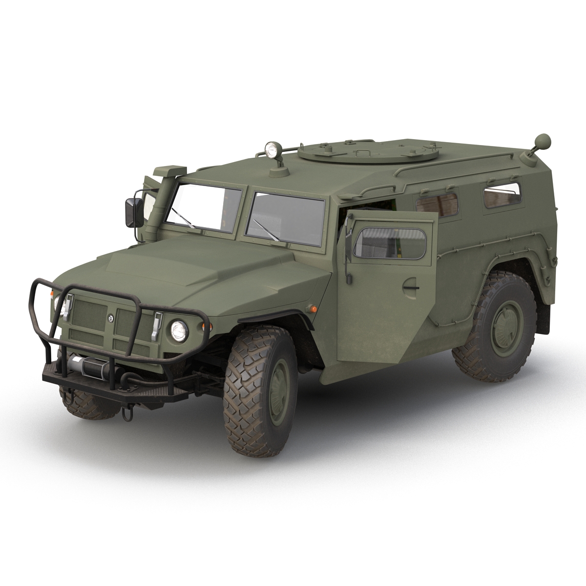 3D model Russian Mobility Vehicle GAZ Tigr M