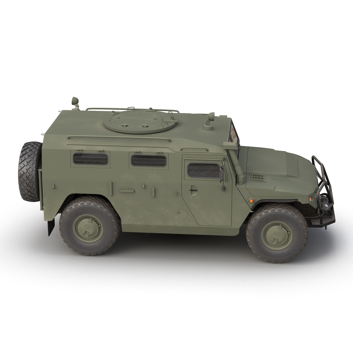 3D model Russian Mobility Vehicle GAZ Tigr M