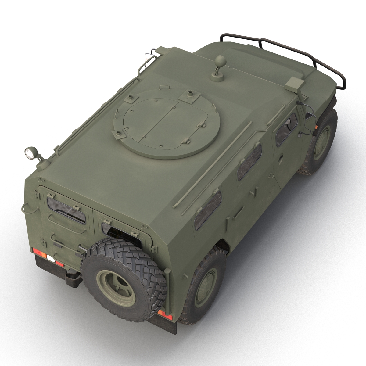 3D model Russian Mobility Vehicle GAZ Tigr M