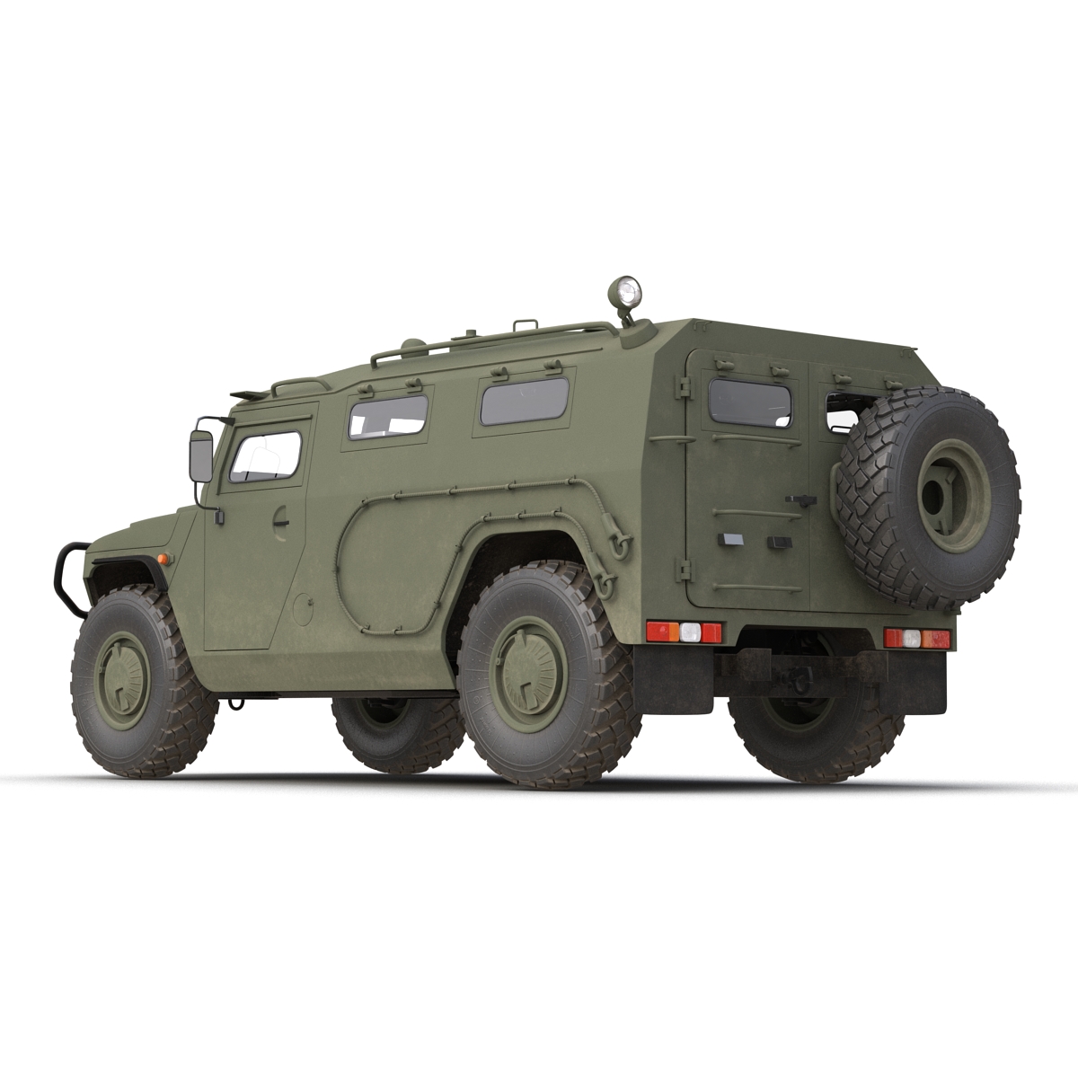 3D model Russian Mobility Vehicle GAZ Tigr M