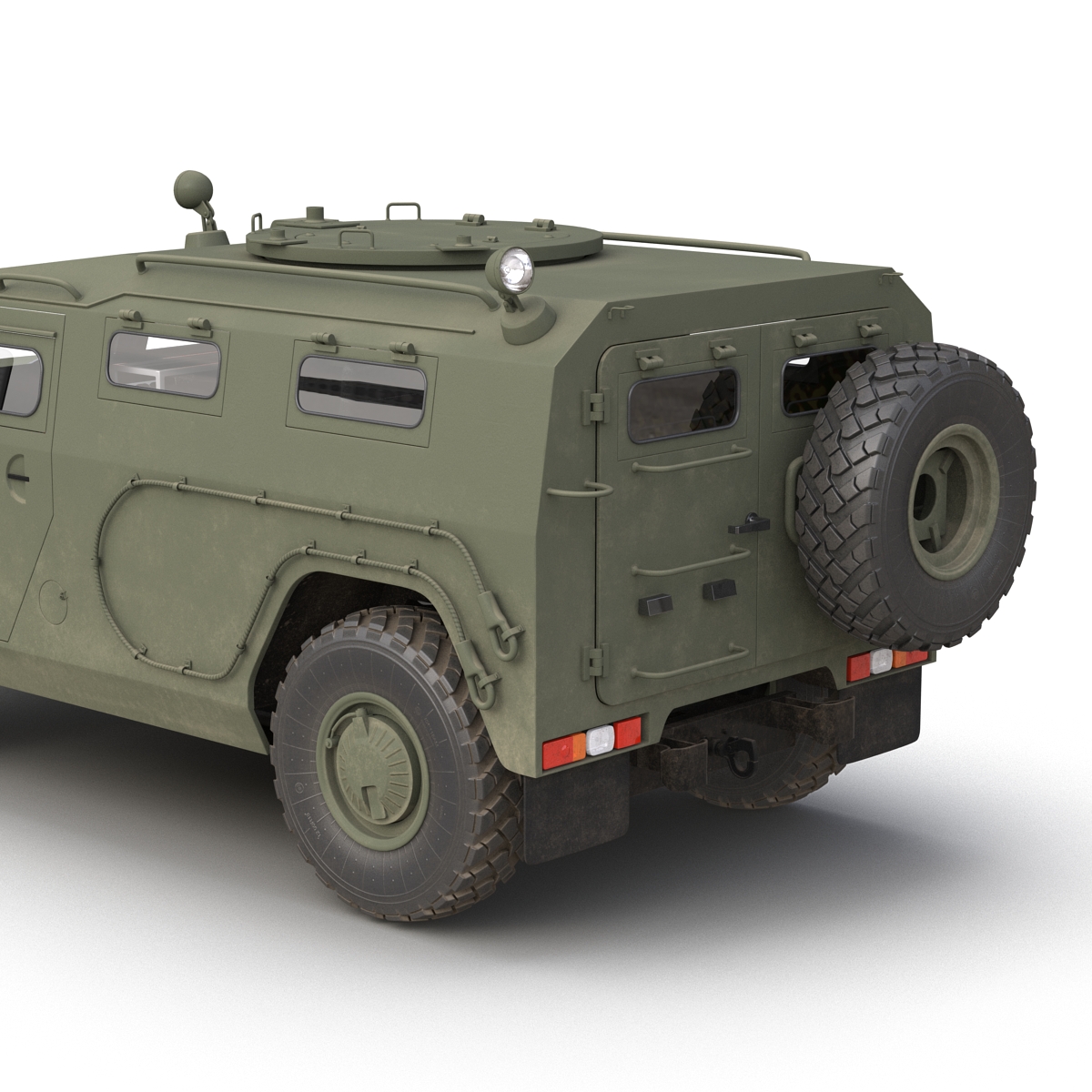 3D model Russian Mobility Vehicle GAZ Tigr M