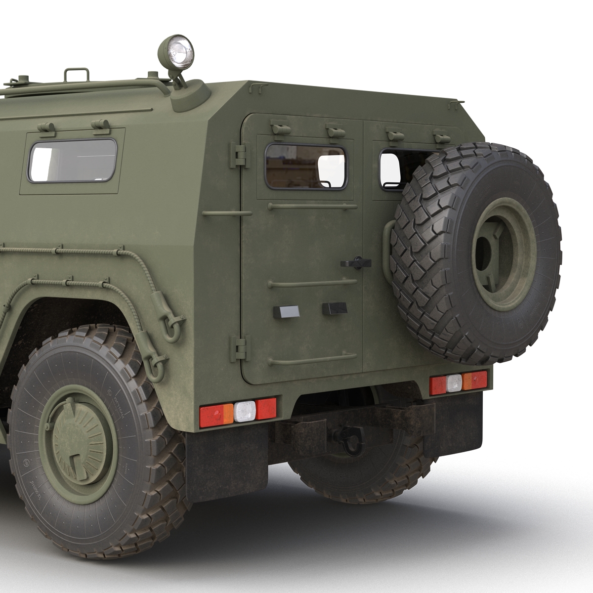 3D model Russian Mobility Vehicle GAZ Tigr M