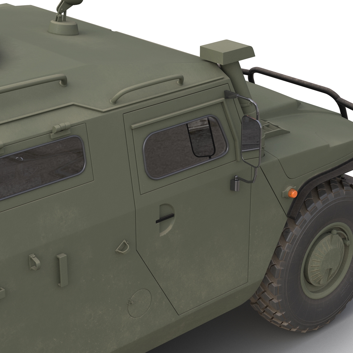 3D model Russian Mobility Vehicle GAZ Tigr M