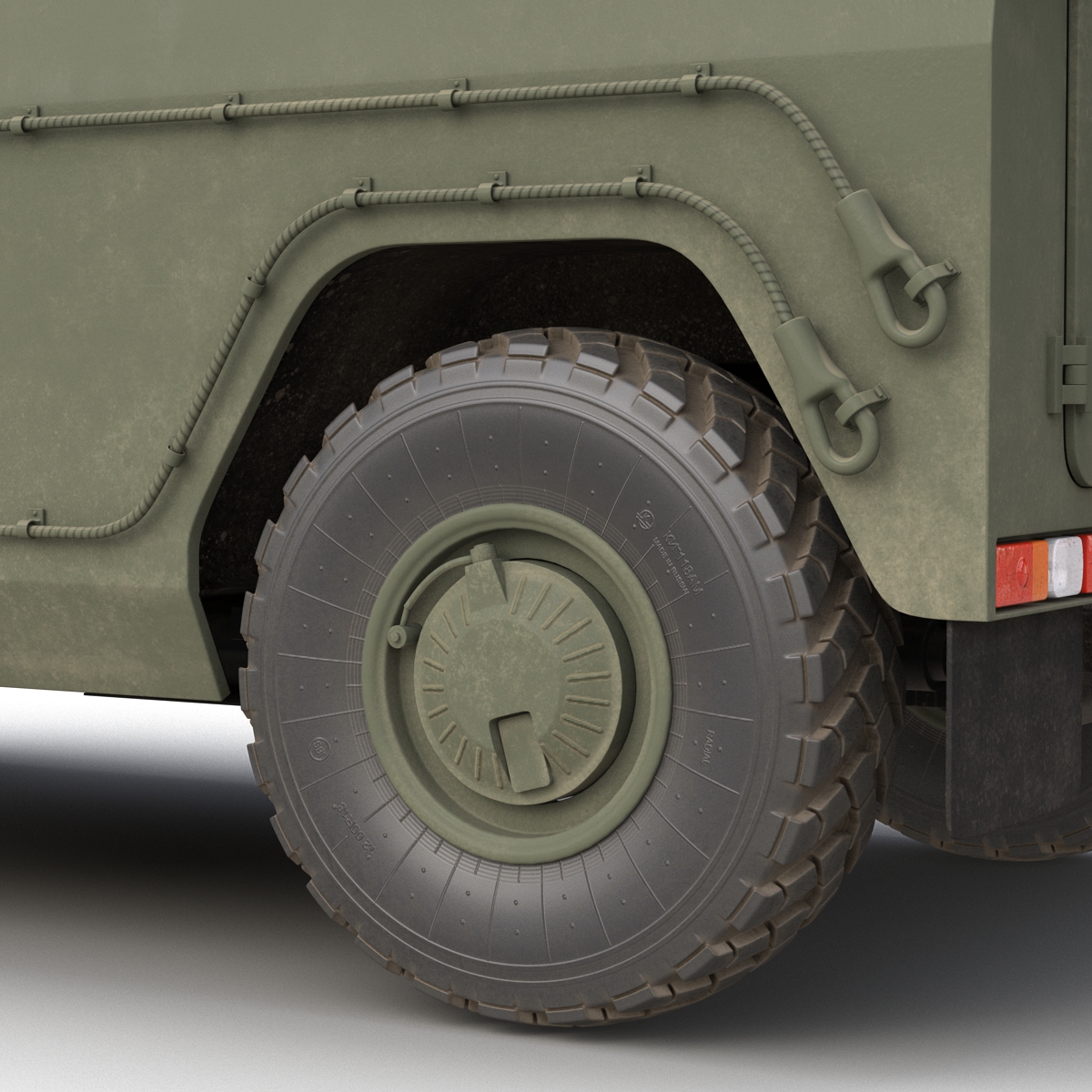 3D model Russian Mobility Vehicle GAZ Tigr M