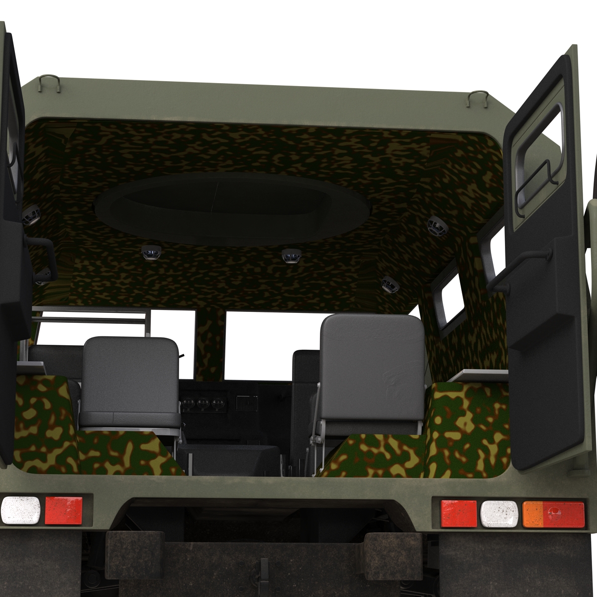 3D model Russian Mobility Vehicle GAZ Tigr M