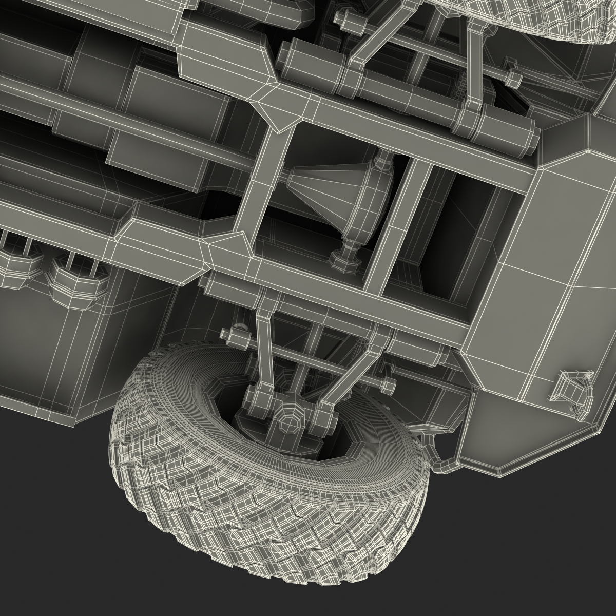 3D model Russian Mobility Vehicle GAZ Tigr M