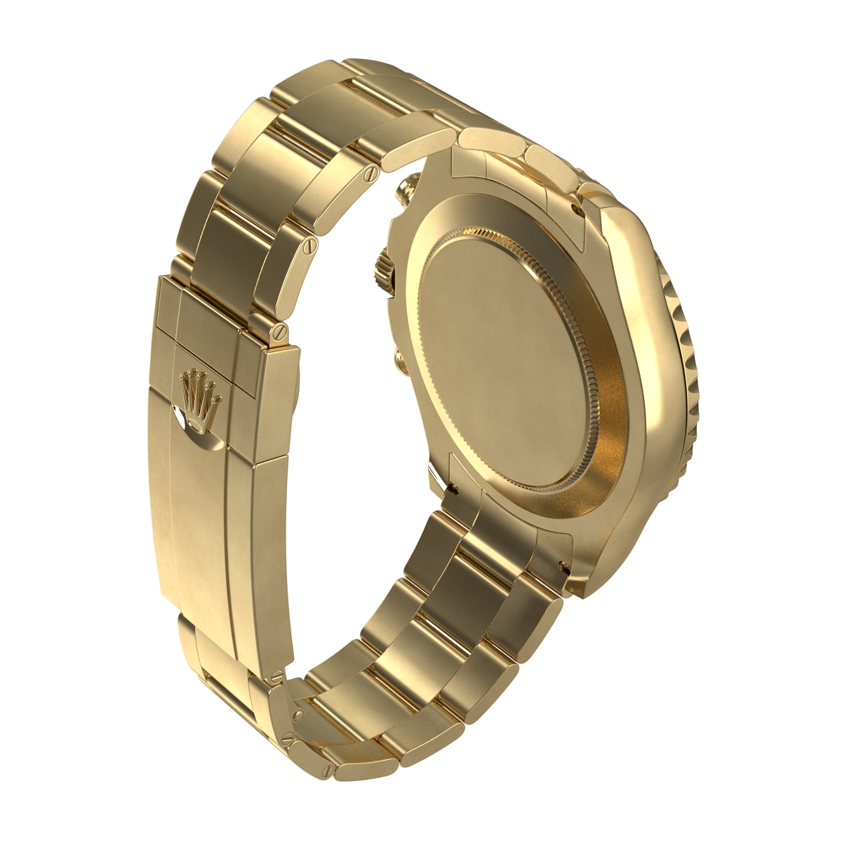 Rolex Yachtmaster II Yellow Gold 3D