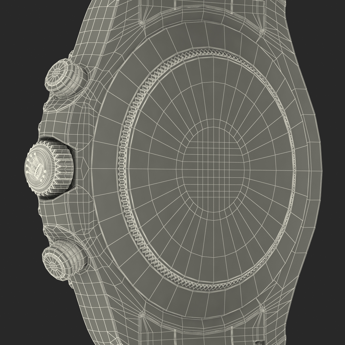 3D model Rolex Yachtmaster II Steel and Gold