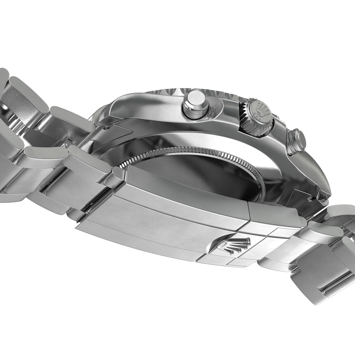 Rolex Yachtmaster II Platinum 3D model