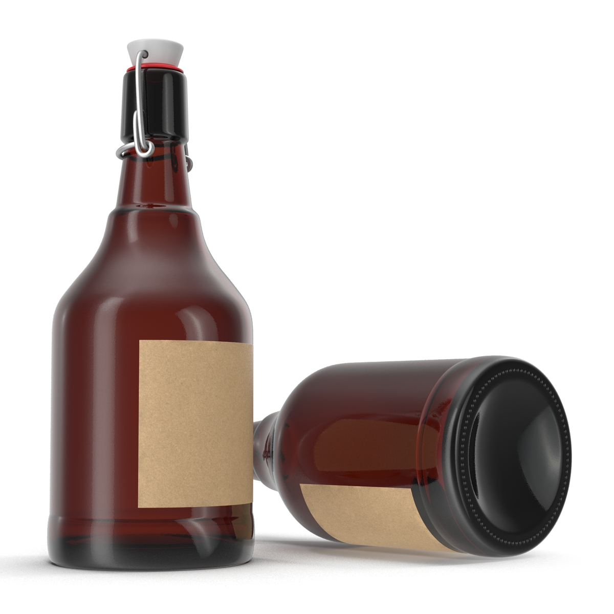 3D Cold Brew Bottle 2 model