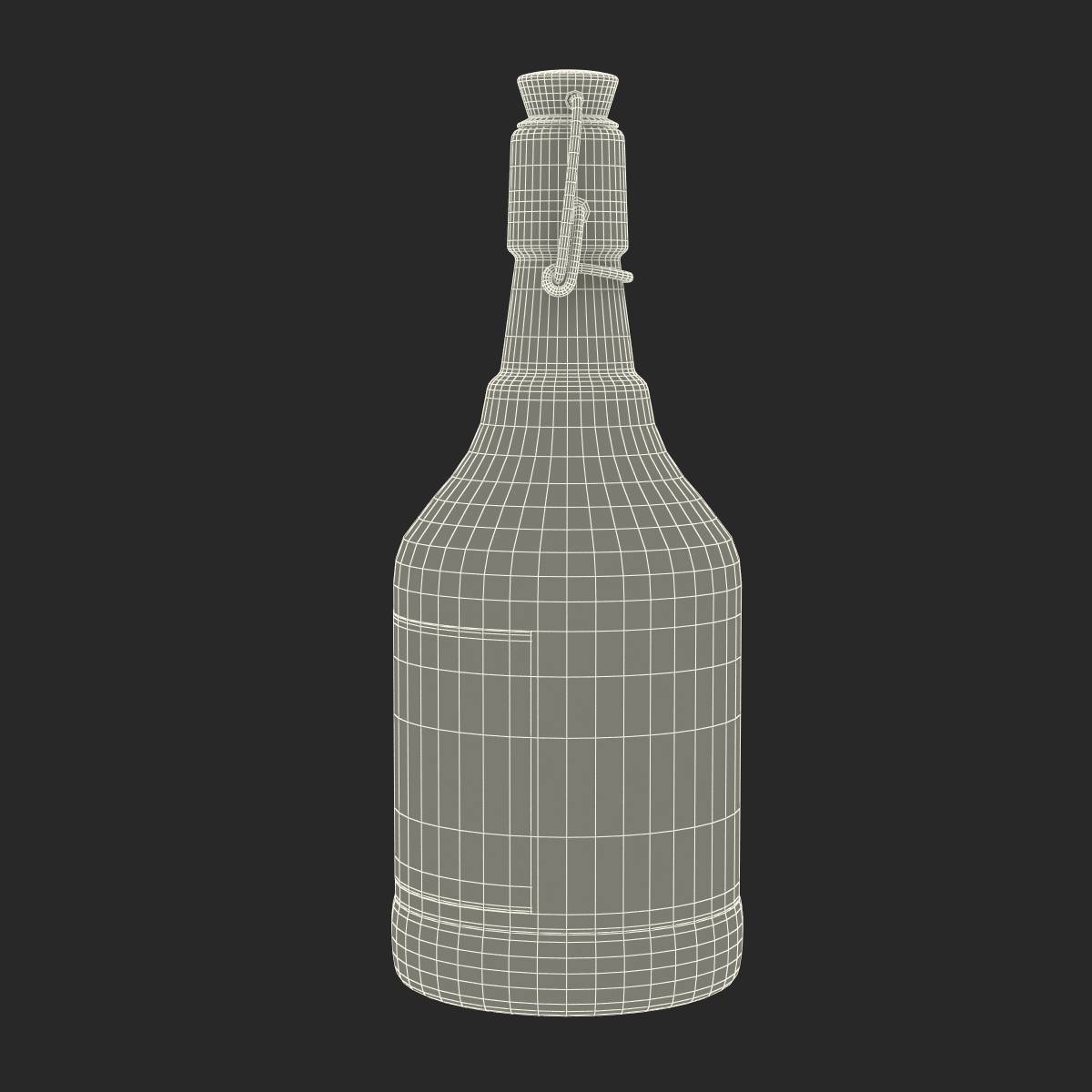 3D Cold Brew Bottle 2 model