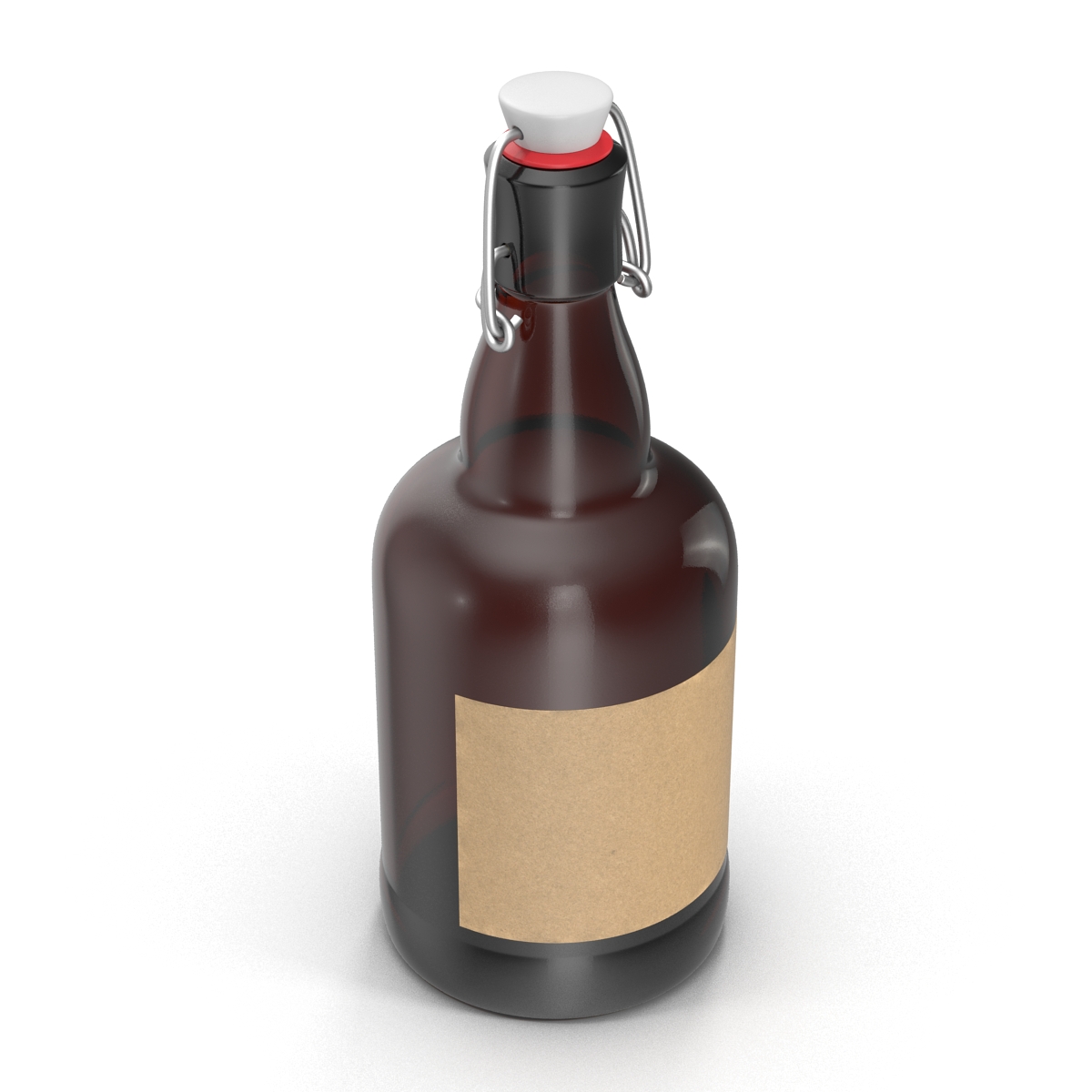 3D Cold Brew Bottle 3 model