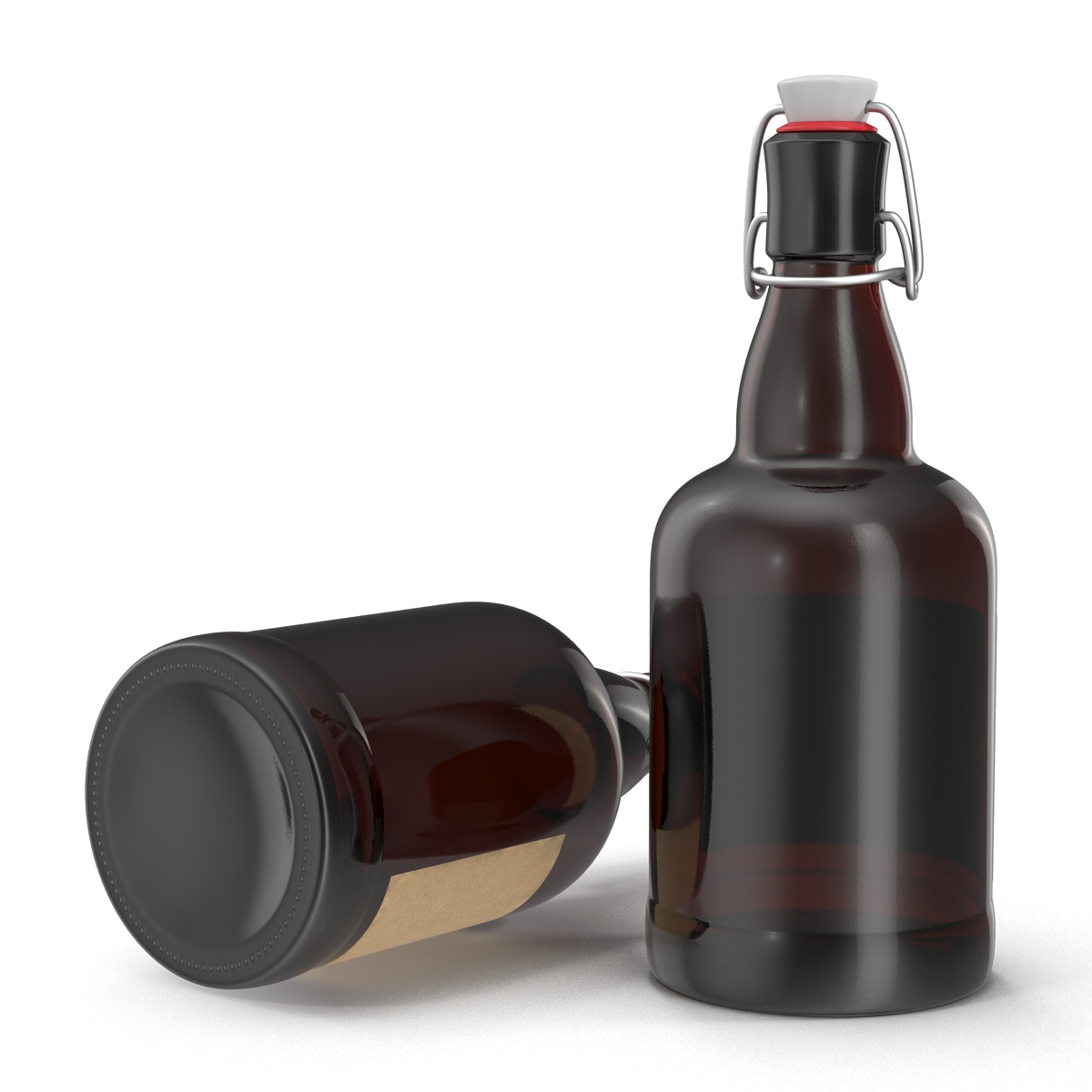 3D Cold Brew Bottle 3 model