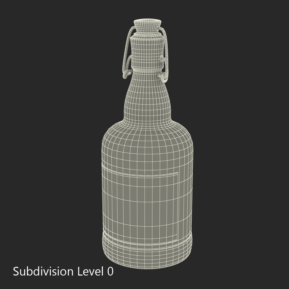 3D Cold Brew Bottle 3 model