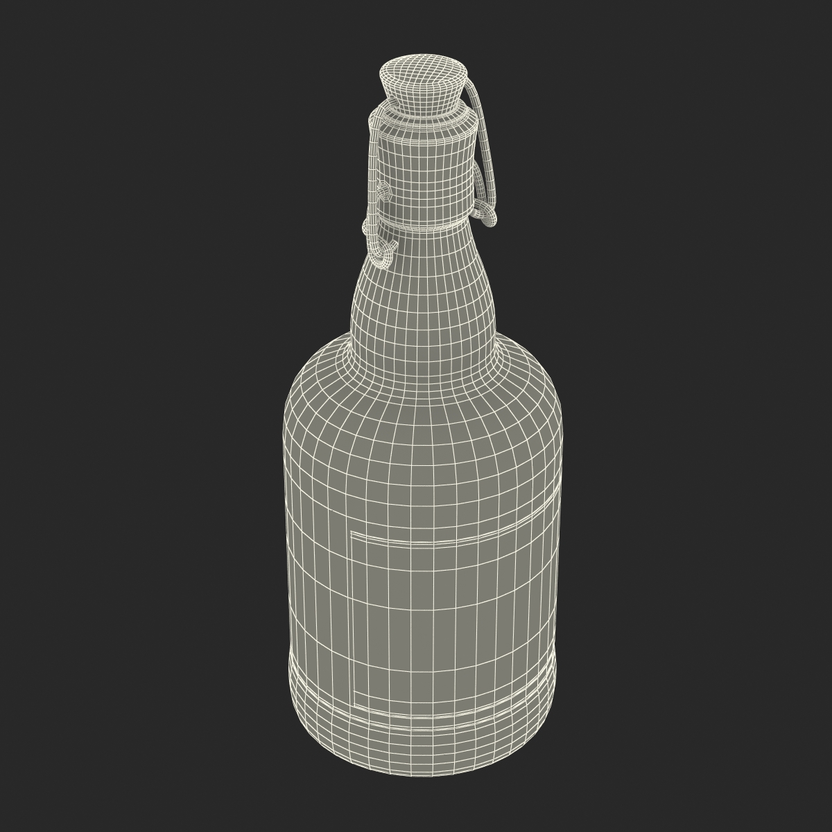 3D Cold Brew Bottle 3 model